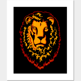 Lion Posters and Art